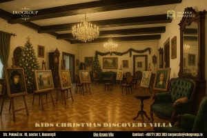 Activități de Crăciun pentru copii: Descoperă magia Casei Tătărăscu și expoziția Crăciunul anilor ’30 la Eko Group Vila